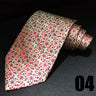 EASTEPIC Cravates de 10 cm de large pour hommes en costumes d'affaires Cravate pour hommes Accessoire Jacquard Impression de qualité Pure Soie Fête de mariage