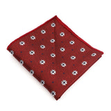 Mouchoir de poche en tissu jacquard de haute qualité, nouveau style, à pois, à rayures, à fleurs, adapté aux costumes de fête formels, au travail, cadeau