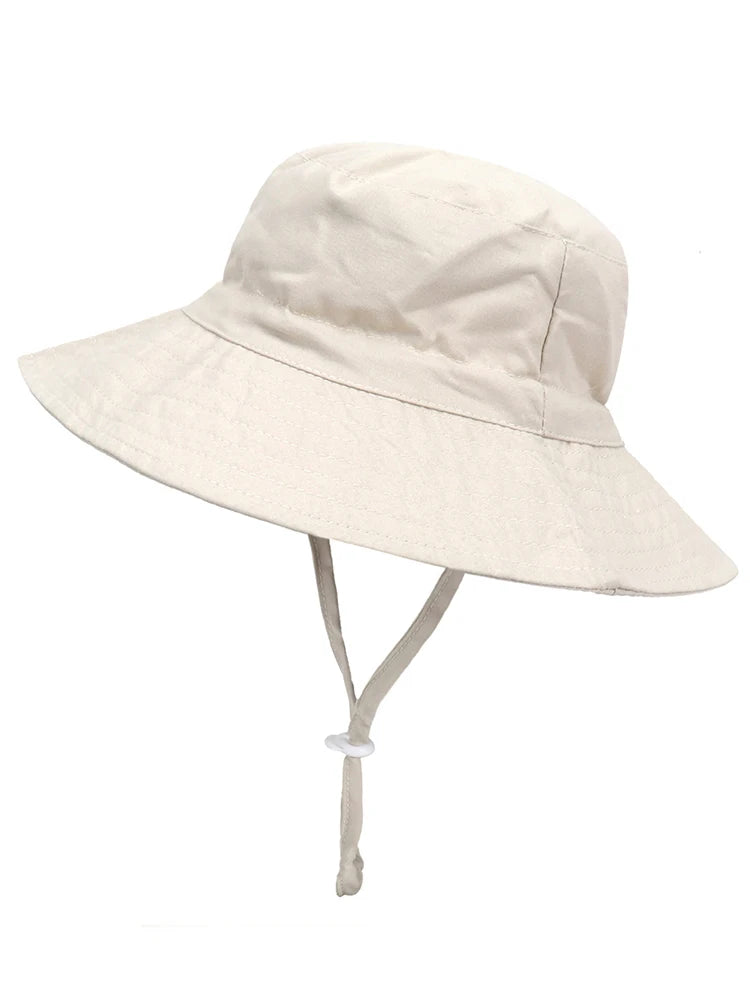 Polyester Material Sunscreen Hat Fashion and Trendy Outdoor Outing Street Shade Hat for Children