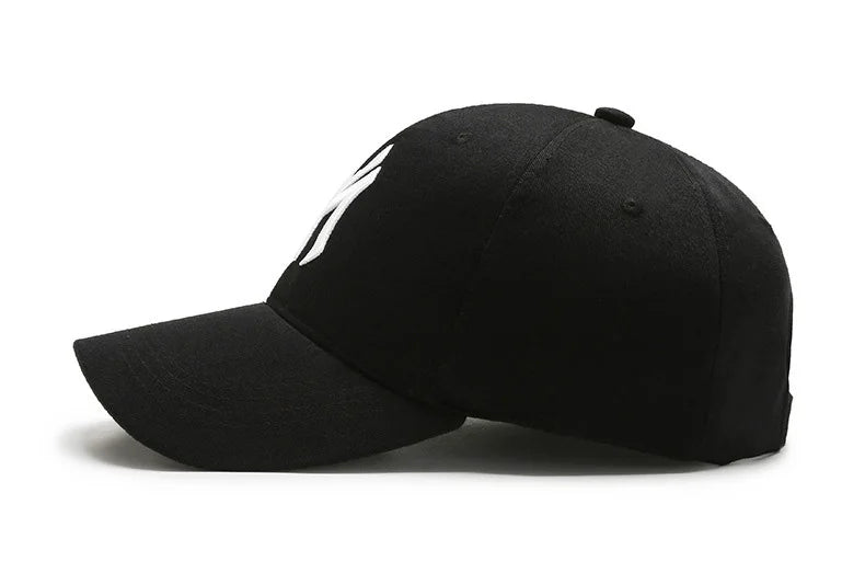 Casquettes de baseball à broderies tendance pour femmes et hommes, casquettes snapback, visières, chapeau de soleil, unisexe, réglables, en coton