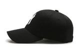 Casquettes de baseball à broderies tendance pour femmes et hommes, casquettes snapback, visières, chapeau de soleil, unisexe, réglables, en coton