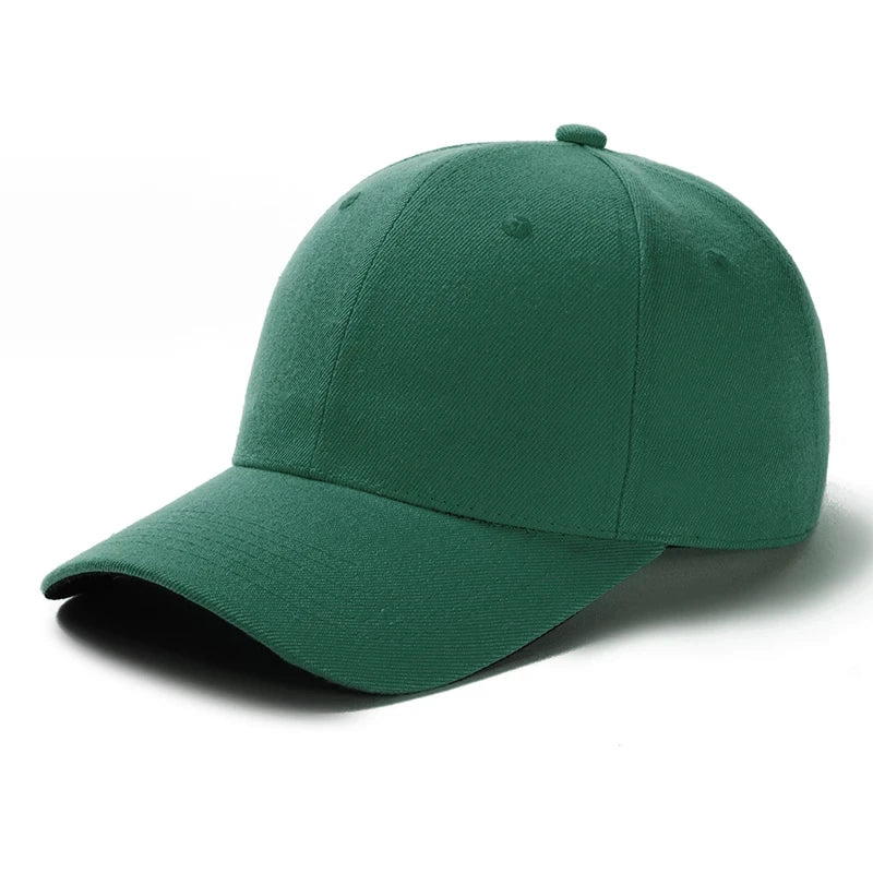 Unisex Cap Casual Plain Baseball Cap Adjustable Snapback Hats For Women Men Hip Hop Cap Street Dad Hat