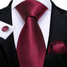 Cravate homme orange cachemire luxe soie polyester mariage bal 8 cm ensemble cravate pochette mouchoir boutons de manchette cadeau pour mari homme accessoire