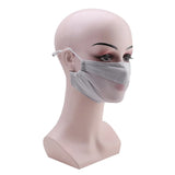 Masque de protection solaire sans trace pour femmes, en soie glacée, anti-ultraviolet, respirant, fin, tendance, été, 2024