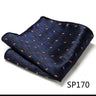 Pocket Square Handkerchief Nice Handmade Woven 100% Silk Hanky Pocket Square Printed  hombre Pink Office Clothing accessories