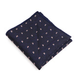 Mouchoir de poche en tissu jacquard de haute qualité, nouveau style, à pois, à rayures, à fleurs, adapté aux costumes de fête formels, au travail, cadeau