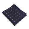 Mouchoir de poche en tissu jacquard de haute qualité, nouveau style, à pois, à rayures, à fleurs, adapté aux costumes de fête formels, au travail, cadeau