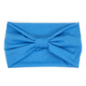 Headwrap Solid Color Knot Wide Headbands for Women Soft Cotton Sports Elastic Hair Bands Accessories Yoga Bandana Bandage