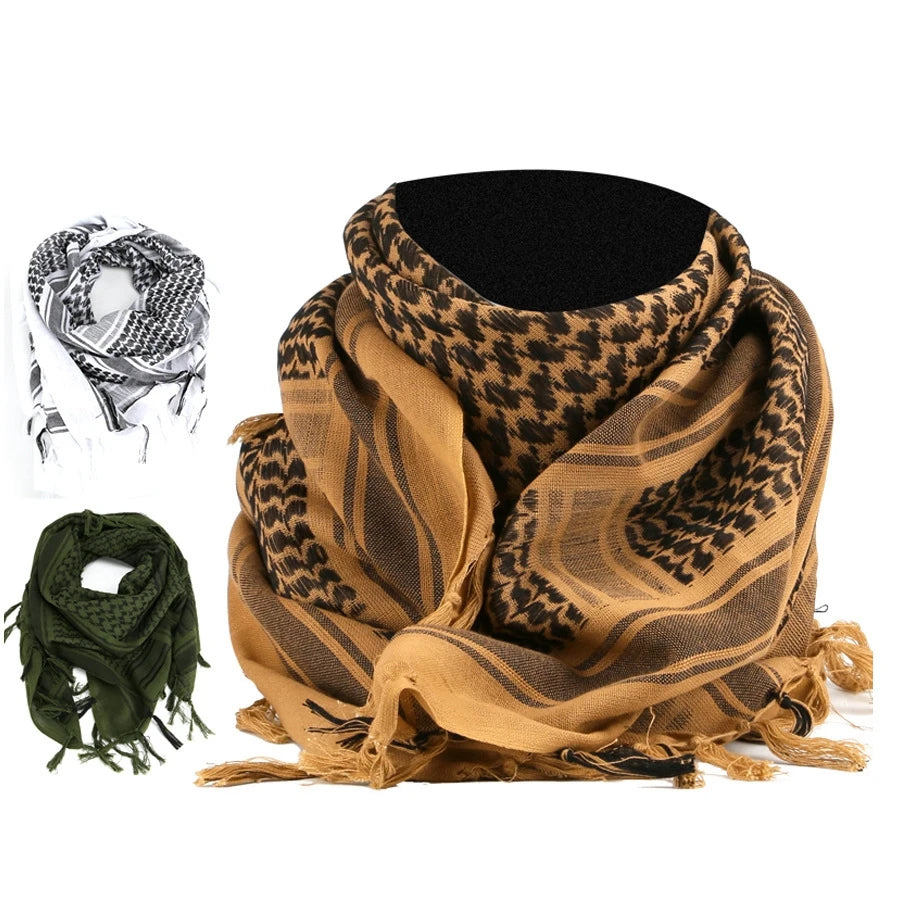 Écharpe tactique militaire en coton pour l'hiver