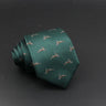 Cute Cartoon Pattern Animal Floral Printed Tie For Men Narrow Slim NeckTie Wedding Red Navy Party Ties Cravat Accessories Gifts