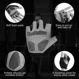 1 paire de gants demi-doigts pour enfants, gants de cyclisme pour garçons et filles, gants de pêche pour enfants, pour cyclisme, camping, pêche, sports de plein air