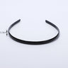 1 Piece Simple Women Headbands Fashion Head Band for Girls  Solid Black Color Casual Hair Accessories Plastic Headbans Wholesale
