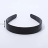1 Piece Simple Women Headbands Fashion Head Band for Girls  Solid Black Color Casual Hair Accessories Plastic Headbans Wholesale