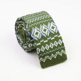 Cravates classiques en tricot pour hommes, cravates décontractées, à pois, à carreaux, pour loisirs, chaudes, pour affaires, mariage, largeur 6 cm