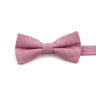 High Quality Mens Solid Color Bowtie Set For Men Children Wedding Party Dinner Accessory Pink Orange Father-son Bow Tie Gift