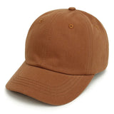 Casquettes pour enfants, couleur unie, en coton respirant, à rabat, ajustable, pour bébés, filles, été, de 1 à 5 ans