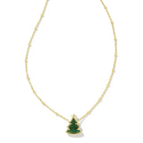 YEEVAA Christmas Series Snowflake/Holiday Tree/Candy Cane Short Pendant Necklace, Fashion Jewelry for Women