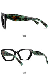 55405 New Brand Blue Light Blocking Computer Glasses Women Fashion TR90 Frame Vintage Square Eyewear Anti Eyestrain Eyeglasses