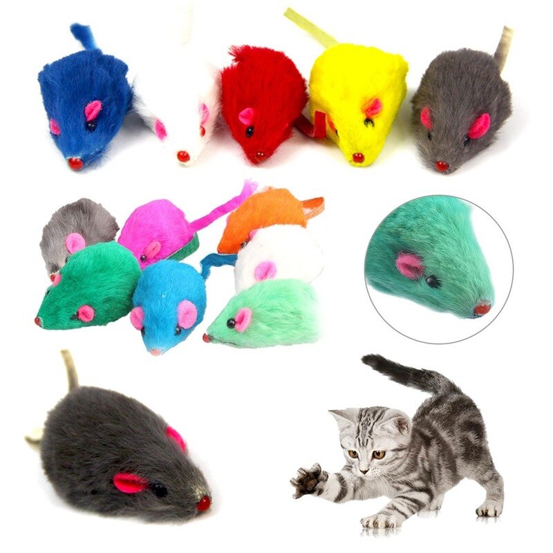1pc Cat Toy Stick Feather Wand With Bell Mouse Cage Toys Plastic Artificial Colorful Cat Teaser Toy Pet Supplies Random Color