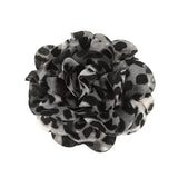 New Leopard Print Big Flower Women's Hair Claws Vintage Hairpin Simple Barrette Ponytail Hair Clamps Hair Accessories for Women