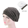 Bonnet de nuit unisexe doublé en satin pour femme et homme, bonnet de nuit ample pour soins capillaires, bonnet anti-chute, bonnet de nuit, couvre-chef