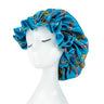 Bonnet de nuit double épaisseur en satin soyeux pour femme, grand bonnet réversible doublé de satin, couvre-chef pour la nuit, accessoires pour cheveux