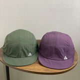 Casquette de baseball japonaise rétro à 5 panneaux pour femme, protection solaire, polyvalente, décontractée, souple, pour le printemps et l'été