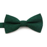 High Quality Mens Solid Color Bowtie Set For Men Children Wedding Party Dinner Accessory Pink Orange Father-son Bow Tie Gift