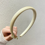 New Solid Fabric Fine Hair Band Women Korean Simple Headband Fresh All-match Outdoor Hoop Hairband Girls Hair Accessories