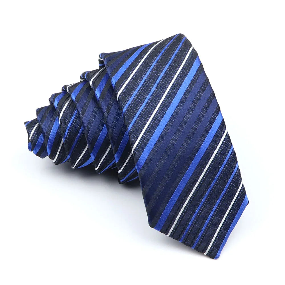 Cravates fines pour hommes et femmes, cravate fine à rayures, motif cachemire, 5 cm, tenue décontractée pour fête, mariage, col étroit, accessoire masculin
