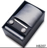 Cravate pour homme, tout nouveau style, cadeau de mariage, ensemble de pochettes, boîte à cravates, accessoires de costume noirs pour hommes