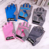 1 paire de gants demi-doigts pour enfants, gants de cyclisme pour garçons et filles, gants de pêche pour enfants, pour cyclisme, camping, pêche, sports de plein air