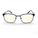 Glasses Blue-Light Blocking Fashion Elliptical Eyeglasses Anti UV Ray Computer Gaming Glasses Blue Blocker Glasses for Women/Men