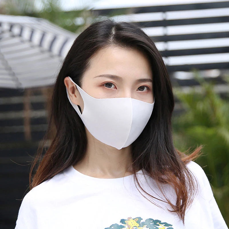 UV Protection Mask Dustproof Face Towel Mask Washcloth Breathable Mask Breathe Freely Colorful Sun Block Face Cover masque маска