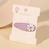 1pcs Ins Daisy Flower Hair Clips Baby Girl Hairpins for Kids Lace White Barette Princess Hooks Infant Accessories Korean