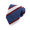 Cravate pour homme 8 cm, motif rayé, jacquard tissé, cravate Ascot, pour homme, pour fête de mariage