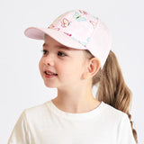 Casquette de baseball tendance couleur bonbon pour enfants, protection solaire, chapeau pour garçons et filles, casquette de voyage réglable à visière, chapeau à queue de cheval haute pour enfants