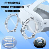 Magnetic Eyeglass For Quest 3 Lens Myopia Anti Blue Lenses Frames Optics Lens VR protection for Meta Quest 3 Accessories