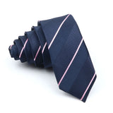 Cravates fines pour hommes et femmes, cravate fine à rayures, motif cachemire, 5 cm, tenue décontractée pour fête, mariage, col étroit, accessoire masculin