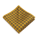 Mouchoir de poche en tissu jacquard de haute qualité, nouveau style, à pois, à rayures, à fleurs, adapté aux costumes de fête formels, au travail, cadeau