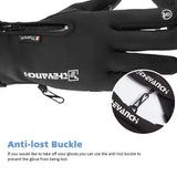 Outdoor Winter Gloves Motorcycle Gloves With Fleece Lined Touch Screen Snow Glove Waterproof Thermal Gloves For Riding