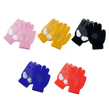1 paire de gants antidérapants pour enfants, en caoutchouc, chauds et extensibles, pour l'hiver, pour garçons et filles, pour le sport, le ski, le cyclisme, la pêche, en tricot