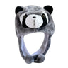 Winter Warmer Plush Soft Moving Ears Hat Animal Hat Headgear Ears Airbag Cap Ear Protection Earmuff Funny Toys Neck Warmer