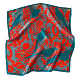 Foulard en soie véritable 100 % naturelle pour femme, petit format 53 x 53 cm, idéal pour la plage, le cou, le châle, le bandana, le hijab, le pashmina ou le poncho, 2023