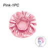 New Women's Satin Solid Wide-brimmed Sleeping Hat Unisex Head Wrap Elastic Band Cap Hair Care Bonnet Night Hat bonnet de nuit