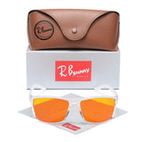 RBsunny Blue Light Blocking Glasses Men Computer Gaming Glasses Anti Eyestrain UV400 Clear Lens Eye Protection Rectangle Frame