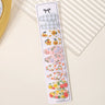 10Pcs/set 2.2'' Printed Embroidery Waterdrop Shape Hair Clips For Cute Girls BB Hairpin Barrettes Headwear Kids Hair Accessories