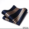 Vangise Brand Newest style  Silk Hanky Man Floral Gray Fit Business lover's day Pocket Square Handkerchiefs