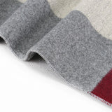 Écharpe à carreaux pour hommes, nouvelle mode automne-hiver 2022, pashmina, épaisse et chaude, en cachemire, longue écharpe classique pour hommes