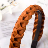 Braided Headband Women Girls Elastic Hairbands Non-slip Fashion Weaving Hair Hoop Bands Female Bezel Hair Accessories Headwear